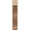 Ekena Millwork 8-in W x 34-in D x 38-in H Funston Block Rough Cedar Woodgrain TimberThane Outlooker, Primed Tan OUTUR080X34X38FST44RCPR - alternate 3